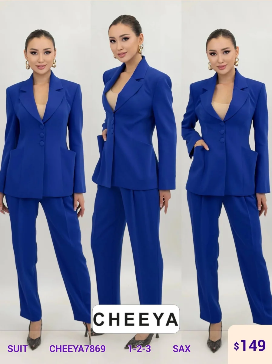 Костюмы и комплекты CHEEYA (Blue, модель CHEEYA7869) оптом