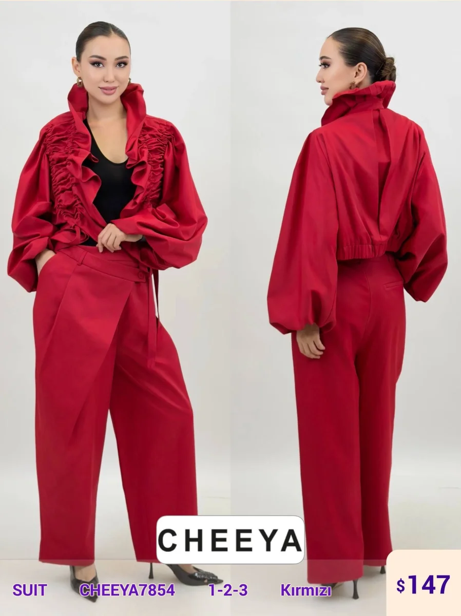 Костюмы и комплекты CHEEYA (Red, модель CHEEYA7854) оптом
