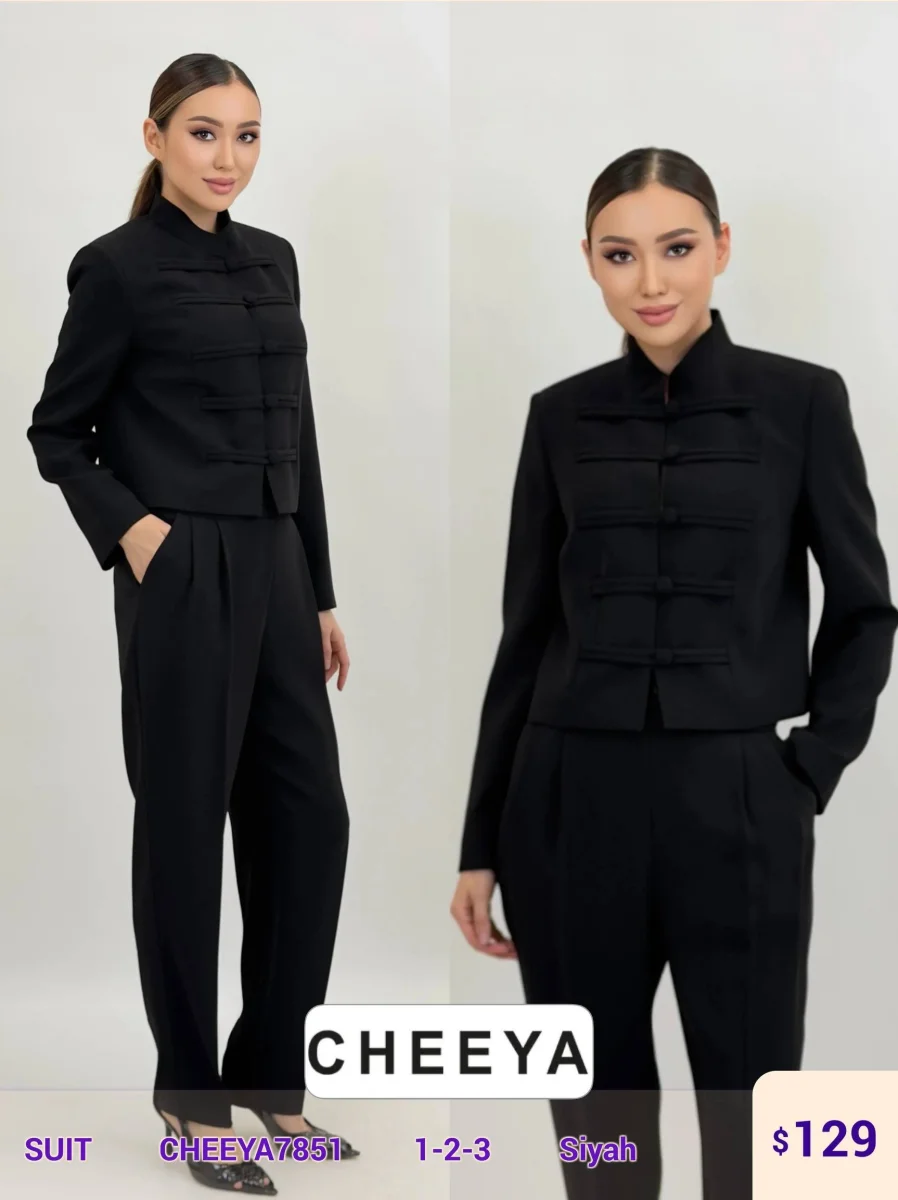 Костюмы и комплекты CHEEYA (Black, модель CHEEYA7851) оптом