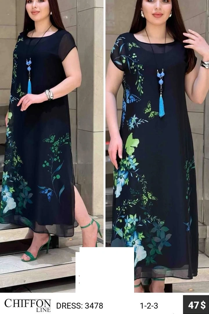 Платье CHIFFON LINE (модель 3478) оптом