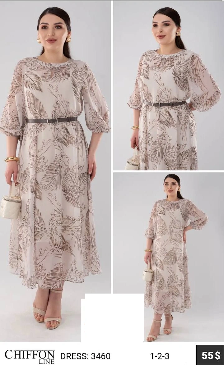 Платье CHIFFON LINE (модель 3460) оптом