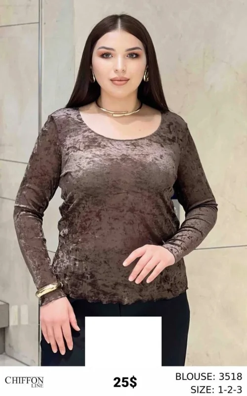 Блузка CHIFFON LINE (Not specified, модель 3518) оптом