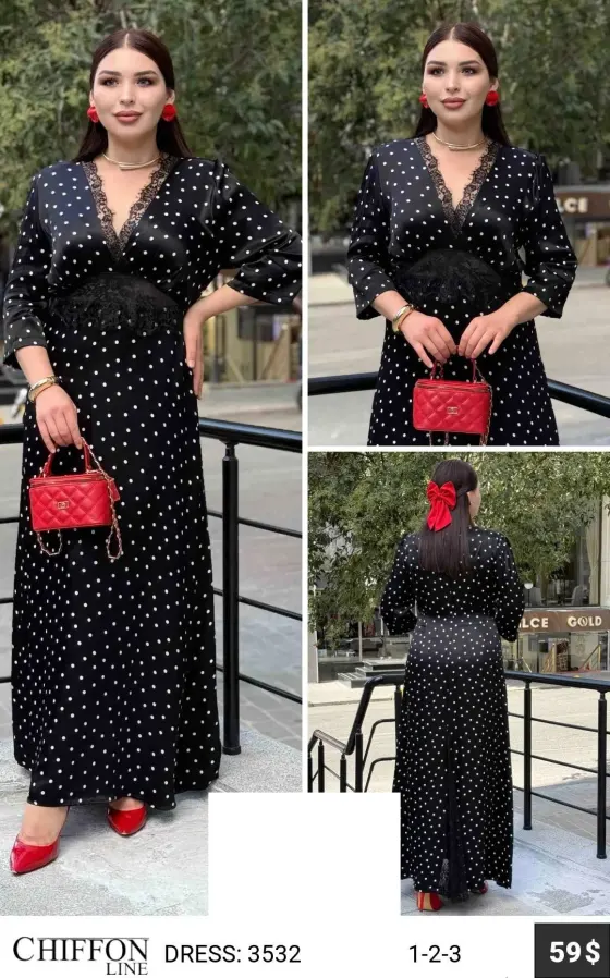 Платье CHIFFON LINE (Not specified, модель 3532) оптом