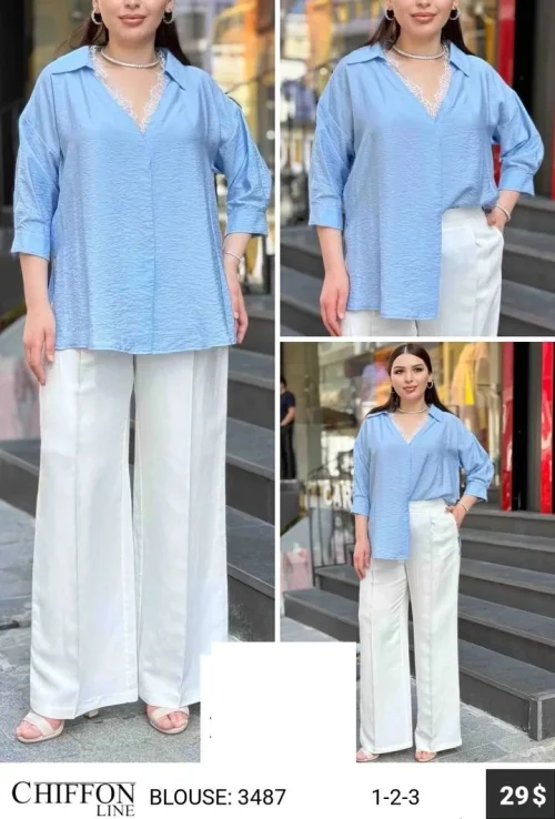 Блузка CHIFFON LINE (модель 3487) оптом