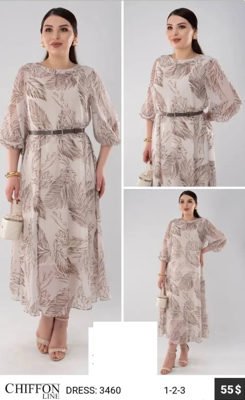 Платье CHIFFON LINE (модель 3460) оптом