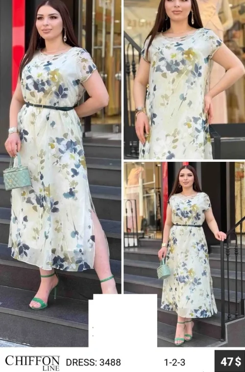 Платье CHIFFON LINE (модель 3488) оптом