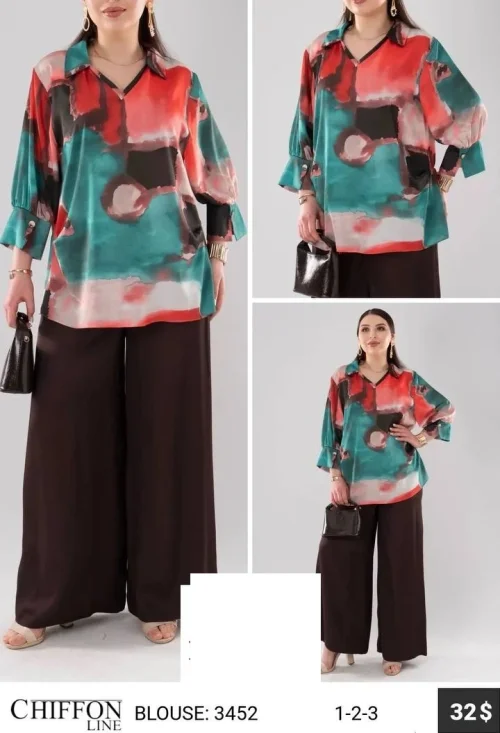 Блузка CHIFFON LINE (модель 3452) оптом