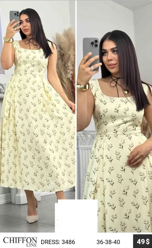Платье CHIFFON LINE (модель 3486) оптом