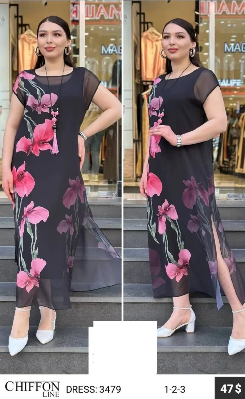 Платье CHIFFON LINE (модель 3479) оптом