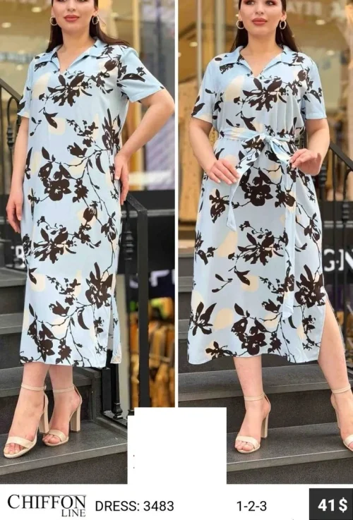 Платье CHIFFON LINE (модель 3483) оптом