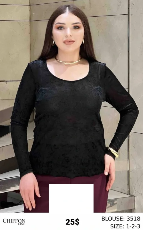 Блузка CHIFFON LINE (Not specified, модель 3518) оптом