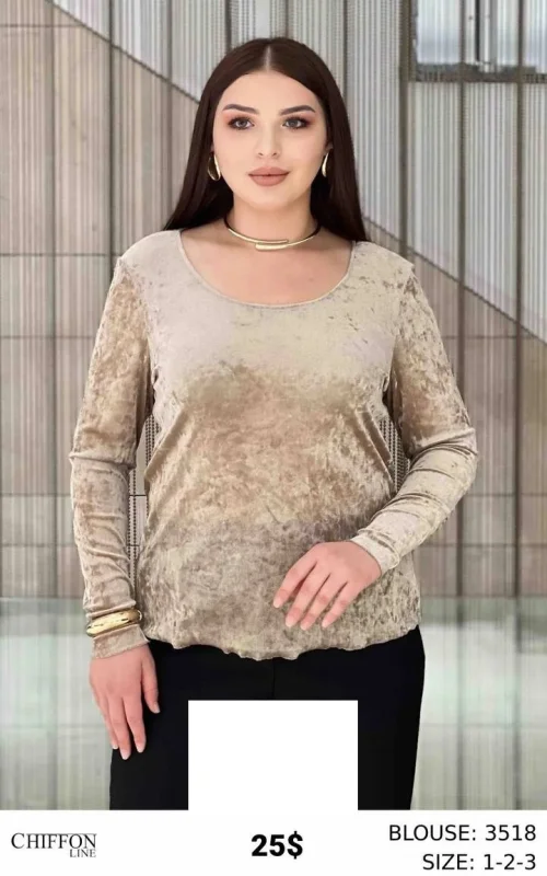 Блузка CHIFFON LINE (Not specified, модель 3518) оптом