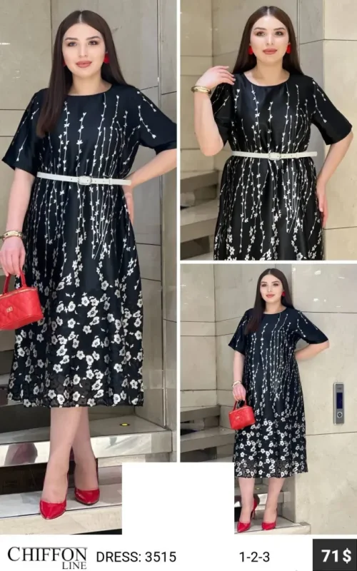Платье CHIFFON LINE (Not specified, модель 3515) оптом