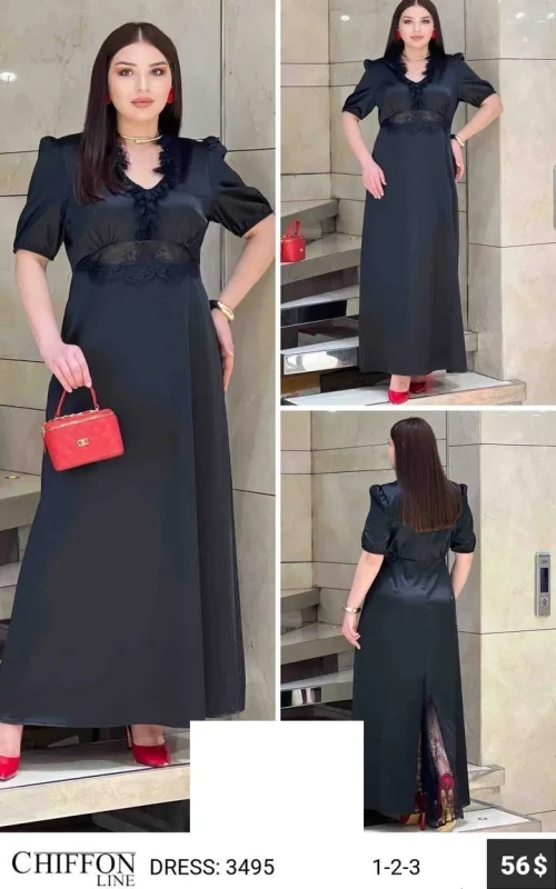 Платье CHIFFON LINE (Not specified, модель 3495) оптом