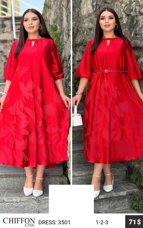 Платье CHIFFON LINE (Not specified, модель 3501) оптом