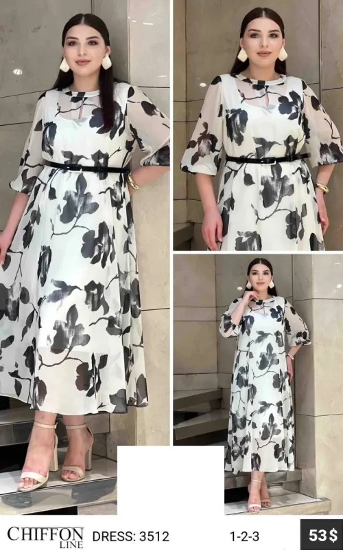 Платье CHIFFON LINE (Not specified, модель 3512) оптом
