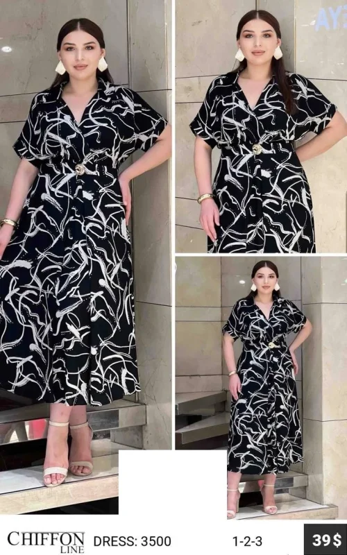 Платье CHIFFON LINE (Not specified, модель 3500) оптом