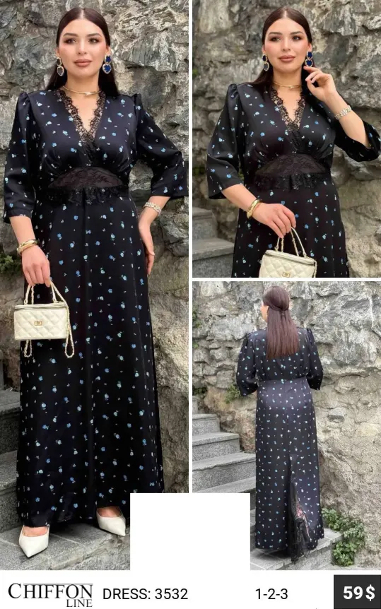 Платье CHIFFON LINE (Not specified, модель 3532) оптом