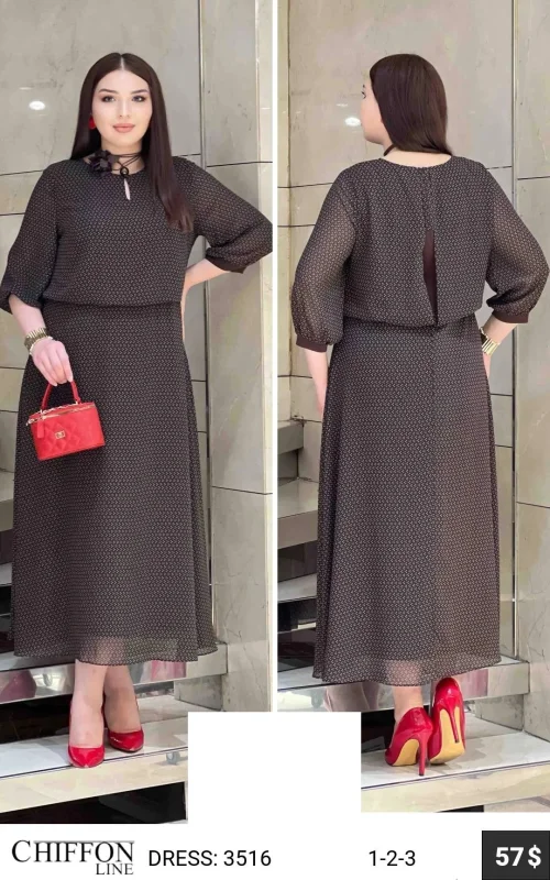 Платье CHIFFON LINE (Not specified, модель 3516) оптом
