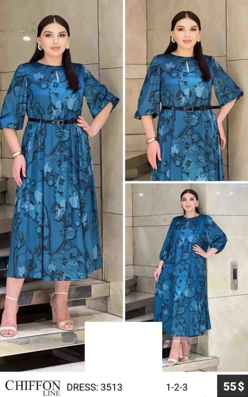 Платье CHIFFON LINE (Not specified, модель 3513) оптом
