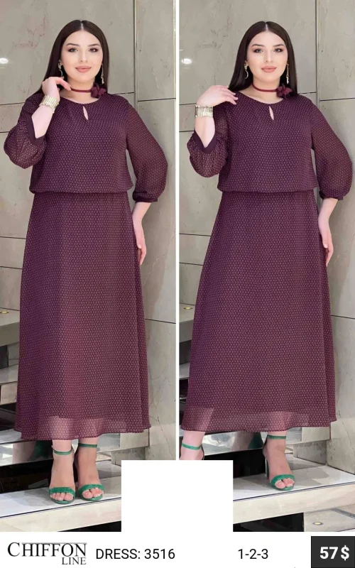 Платье CHIFFON LINE (Not specified, модель 3516) оптом