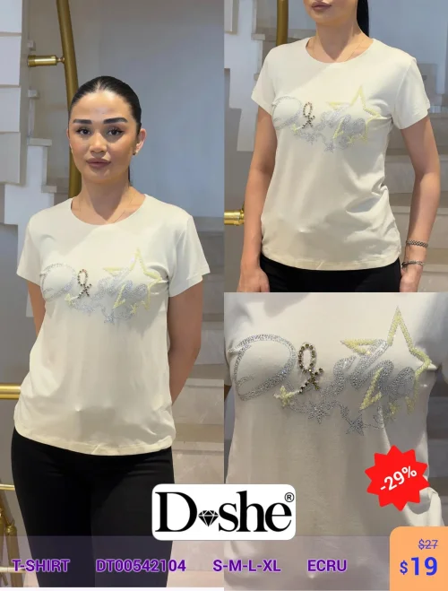 Футболка DİSHE (модель DT00542104) оптом