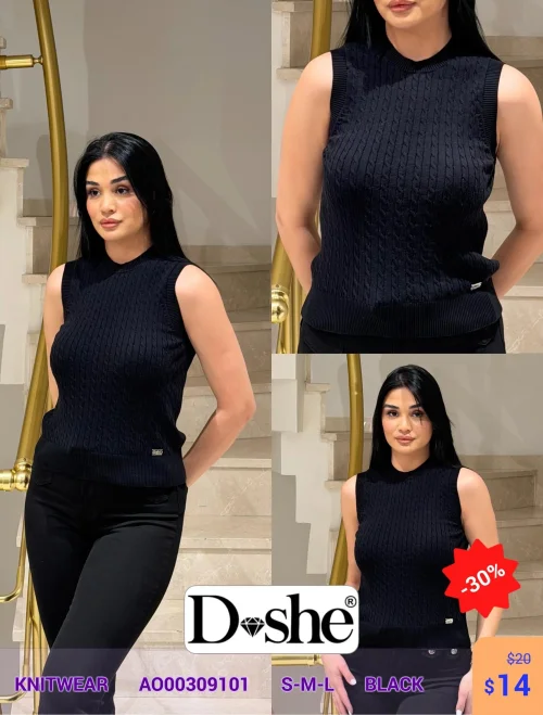 Knitwear DİSHE (Черный, модель A000309101) оптом