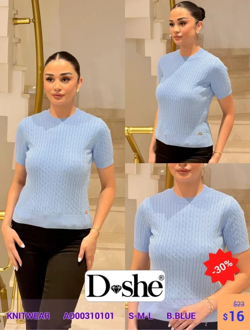 Knitwear DİSHE (Синий, модель A000310101) оптом