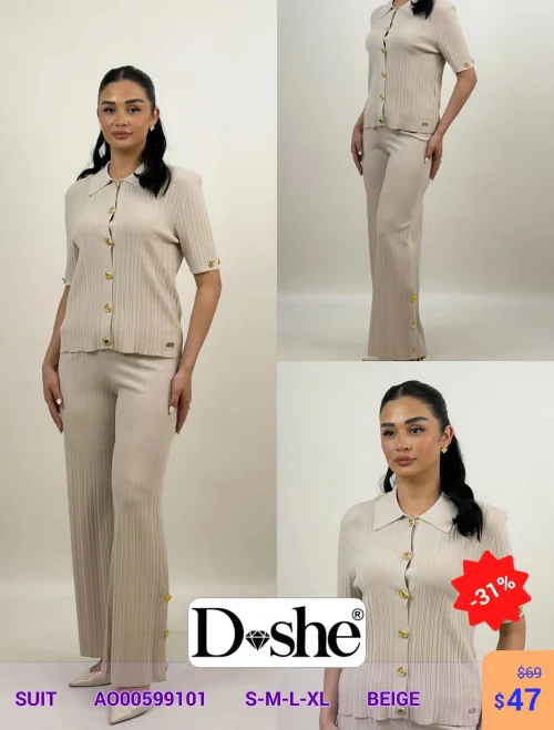 Костюм DİSHE (Бежевый, модель A000599101) оптом