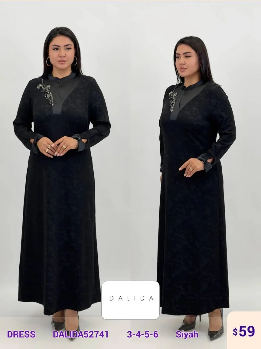 Платье DALIDA (Black, модель DALIDA52741) оптом