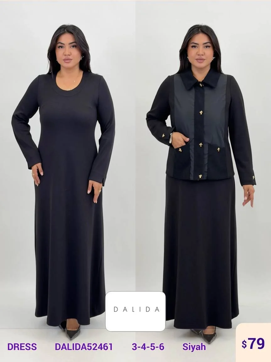 Платье DALIDA (Black, модель DALIDA52461) оптом