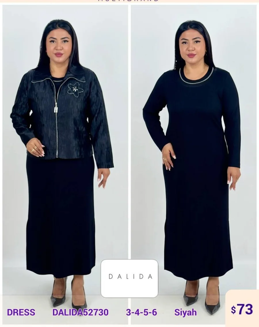 Платье DALIDA (Black, модель DALIDA52730) оптом