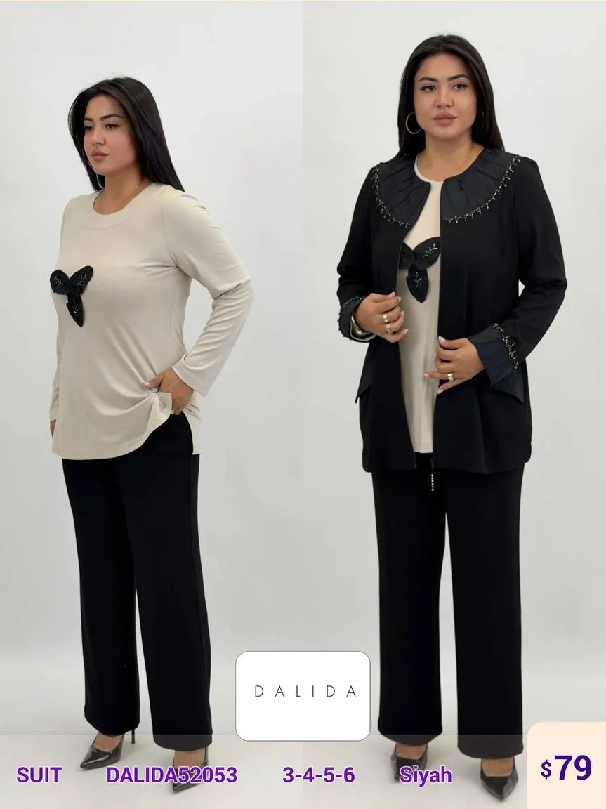 Костюмы и комплекты DALIDA (Black, модель DALIDA52053) оптом