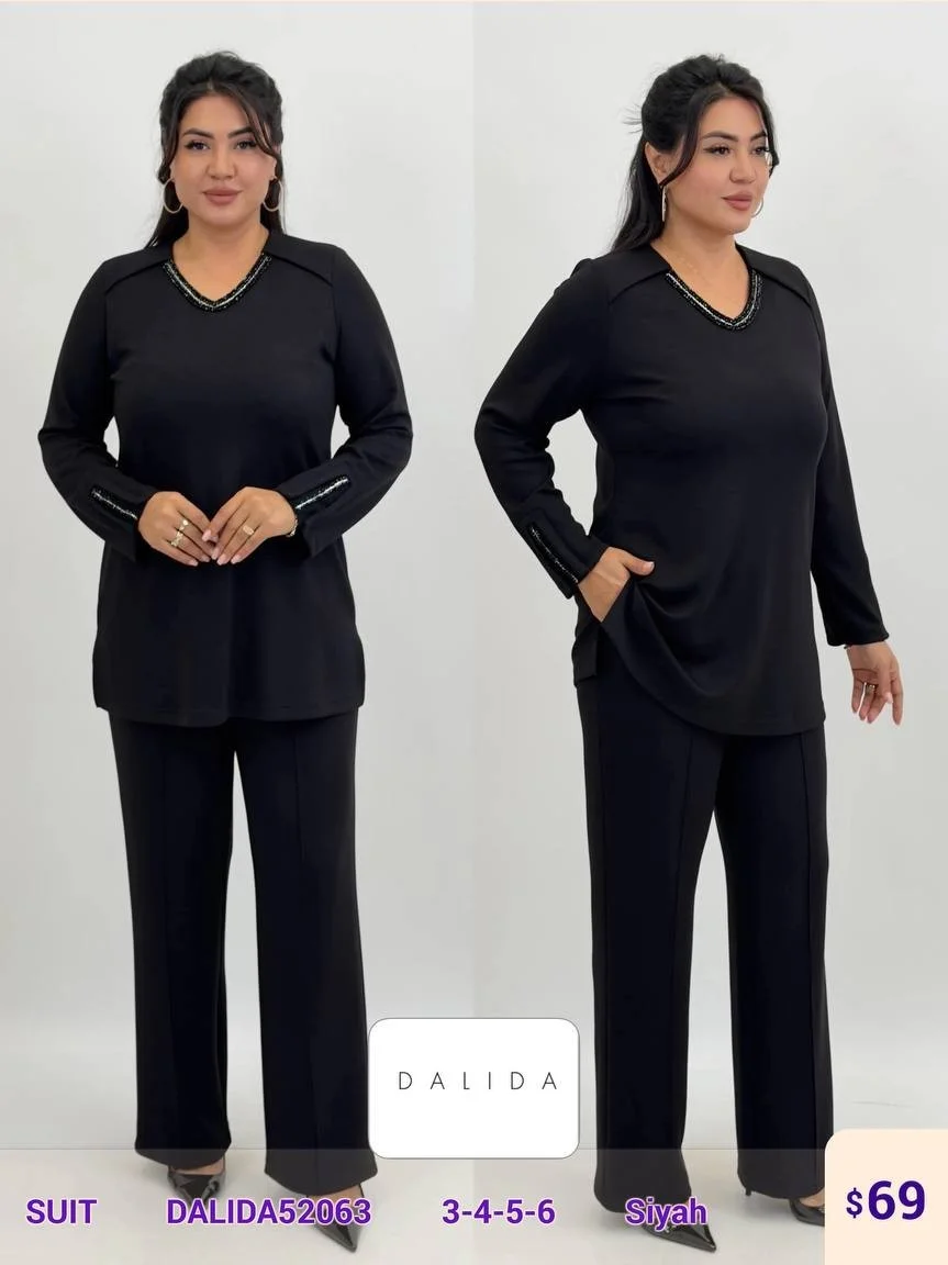 Костюмы и комплекты DALIDA (Black, модель DALIDA52063) оптом