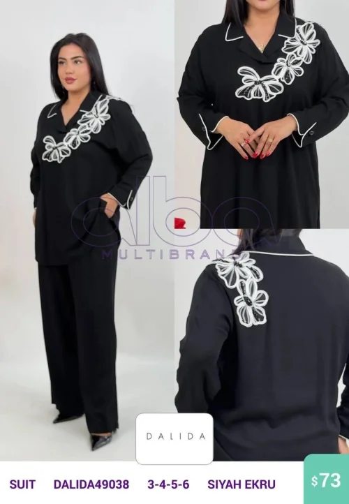 Костюмы и комплекты DALIDA (Black, модель DALIDA49038) оптом