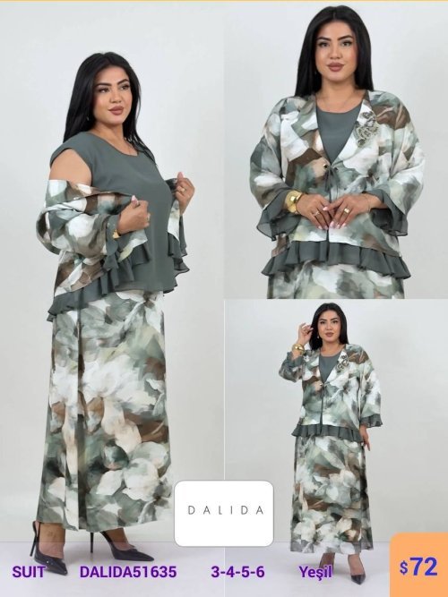 Костюм DALIDA (Зеленый, модель DALIDA51635) оптом