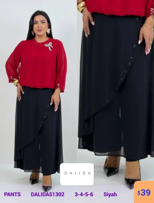 Брюки DALIDA (Черный, модель DALIDA51302) оптом