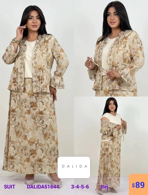 Костюм DALIDA (Бежевый, модель DALIDA51644) оптом