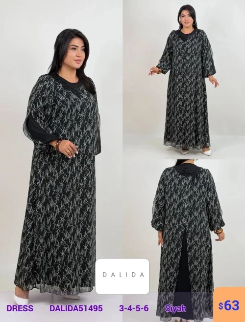 Платье DALIDA (Черный, модель DALIDA51495) оптом