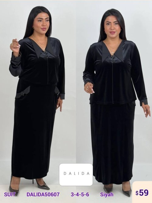 Костюмы и комплекты DALIDA (Black, модель DALIDA50607) оптом