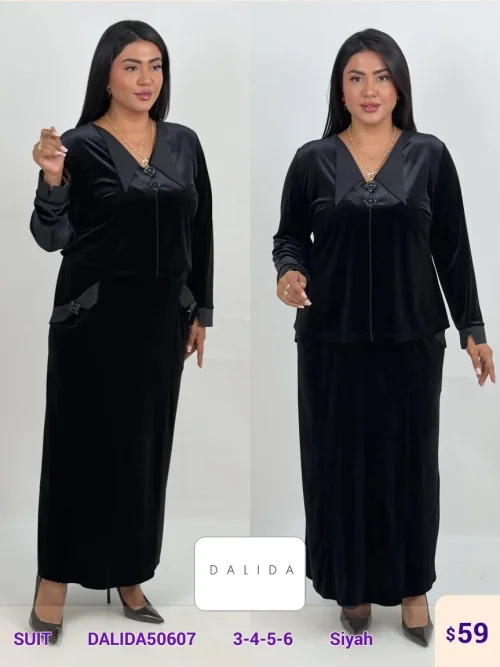 Костюмы и комплекты DALIDA (Black, модель DALIDA50607) оптом