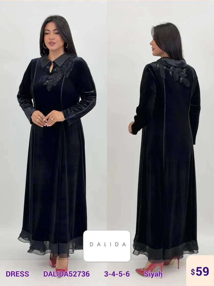 Платье DALIDA (Black, модель DALIDA52736) оптом