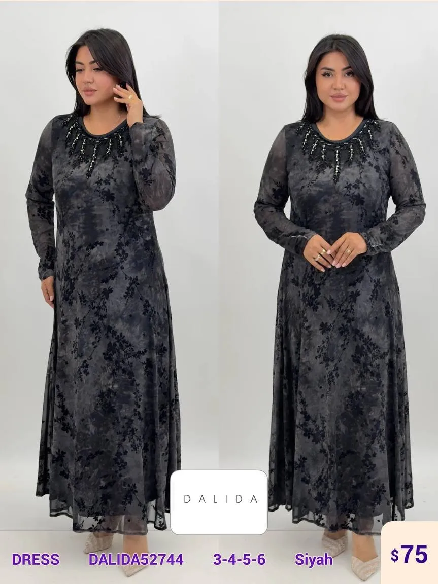 Платье DALIDA (Black, модель DALIDA52744) оптом