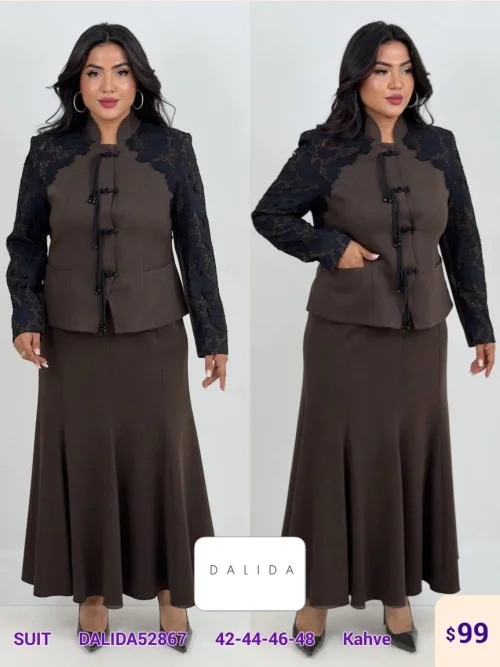 Костюмы и комплекты DALIDA (Brown, модель DALIDA52867) оптом