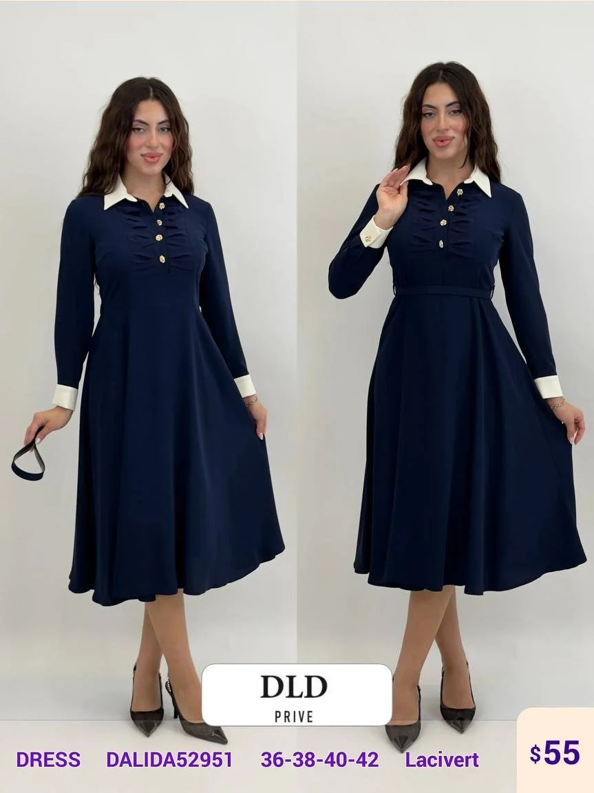 Платье DALIDA (Navy, модель DALIDA52951) оптом