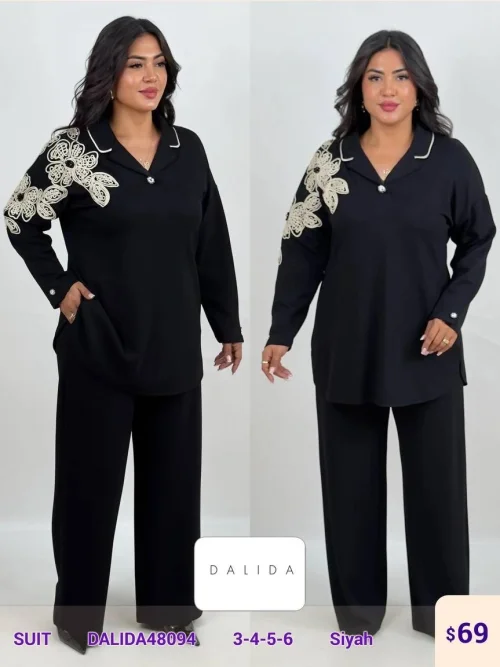 Костюмы и комплекты DALIDA (Black, модель DALIDA48094) оптом