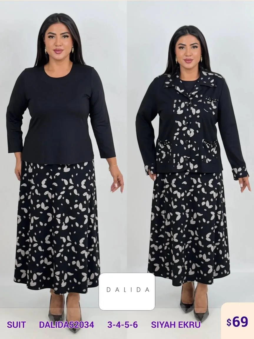 Костюмы и комплекты DALIDA (Black, модель DALIDA52034) оптом