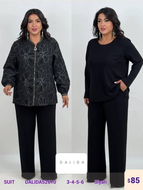 Костюмы и комплекты DALIDA (Black, модель DALIDA52610) оптом