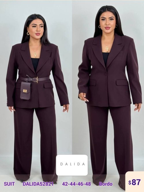 Костюмы и комплекты DALIDA (Burgundy, модель DALIDA52821) оптом