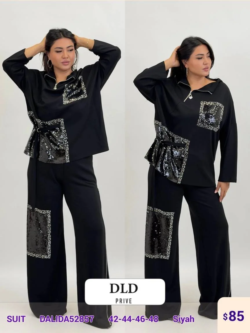Костюмы и комплекты DALIDA (Black, модель DALIDA52857) оптом